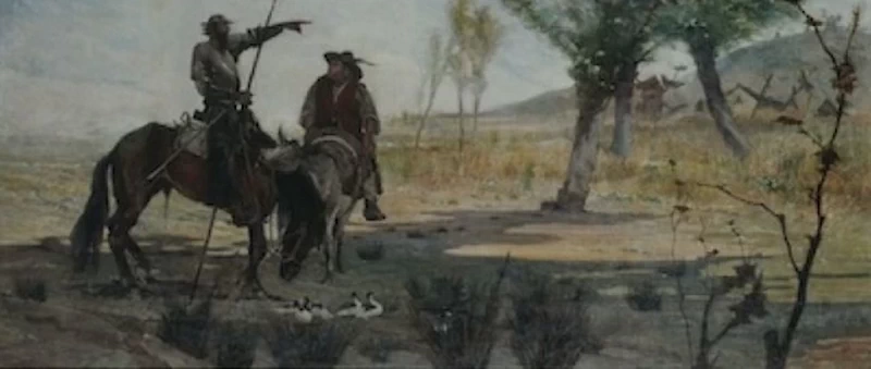 Don Chisciotte e Sancio Panza - Galleria Nazionale d’Arte Moderna, Roma